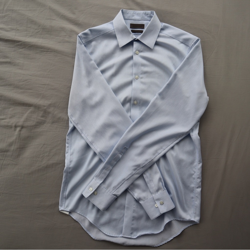 Calvin Klein Slim Fit Infinite Non-Iron Dress Shirt